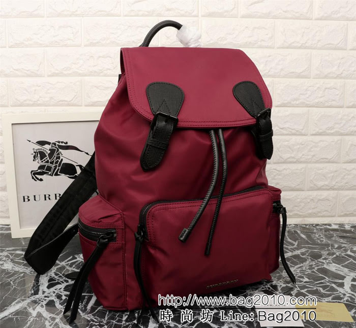 BURBERRY巴寶莉 The Rucksack 男士中號軍旅背包 防雨功能 4791  Bhq1301